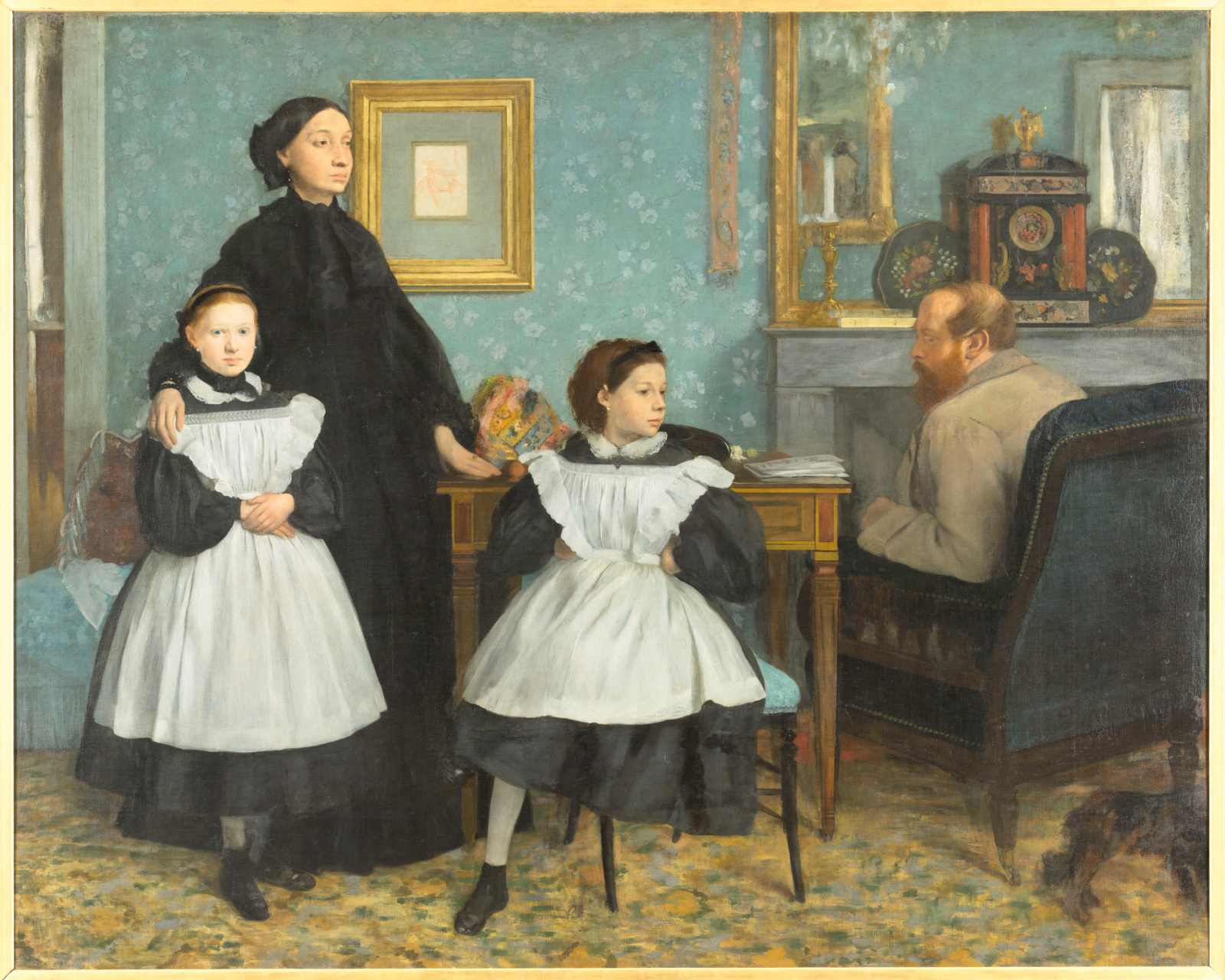 Restaurato Il Ritratto di famiglia dipinto da Edgar Degas e conservato al  Musée d'Orsay a Parigi - Kermes